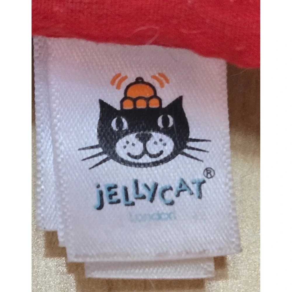 Jellycat Rainbow Tails Soft Cloth Crinkle Sensory Baby Book PLZ READ DESCRIPTION